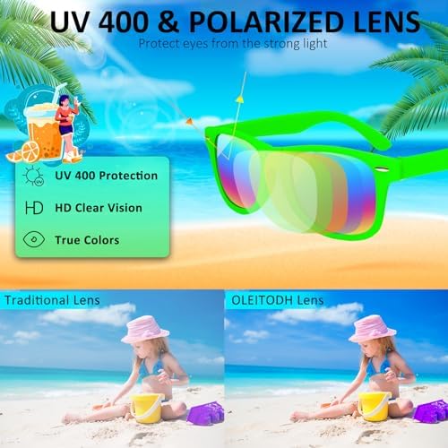 60 Pack Kids Sunglasses Party Favors for Summer Beach Pool Birthday Events
