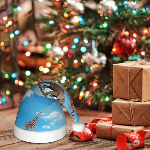 Classic Santa Claus Hat for Kids Baby Christmas Party Wear