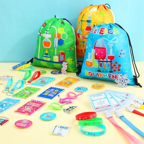 Zhanmai 140 Pcs Science Party Favor Set