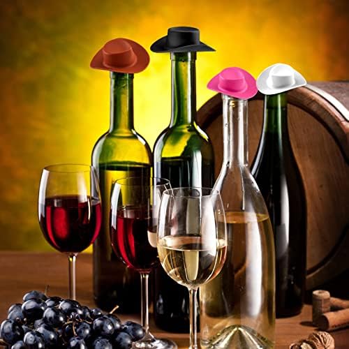 40 Piece Plastic Mini Western Cowboy Hats for Dollhouse Decor