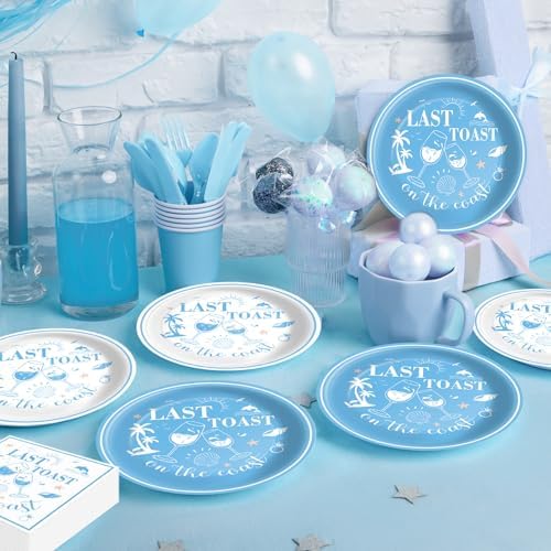 Coastal Bachelorette Party Tableware Set 100Pcs for 25 Guests