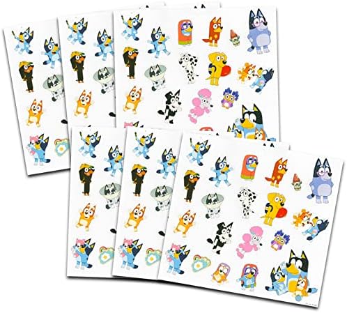 Bluey Pens for Kids Set 6 Pack Party Favor Bundle