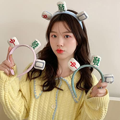 Creative Elastic Headband Funny Hair Hoop Plush Headdress For Parties