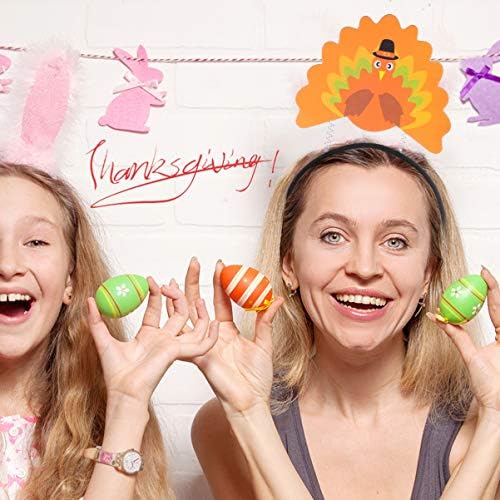 PRETYZOOM Funny Turkey Headband Set