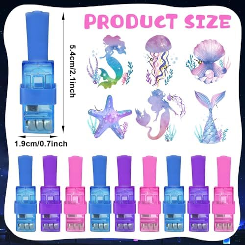 36Pcs Mermaid LED Finger Lights Party Favors