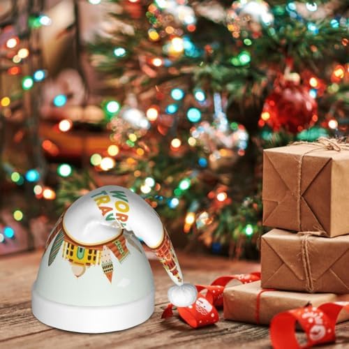 World Travel3 Santa Hat for Kids Baby Christmas Hats