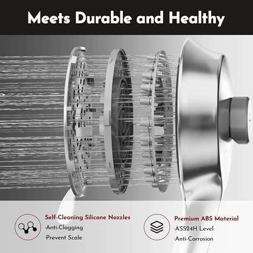 PRIMSOPH 10 Mode Handheld Shower Head with Magnetic Docking