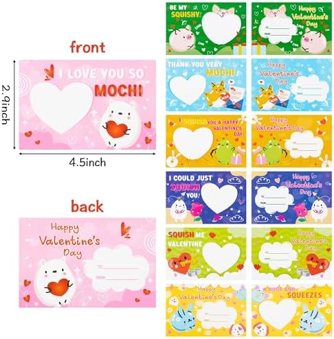 Haooryx 28-Piece Mochi Squishy Toys Gift Pack