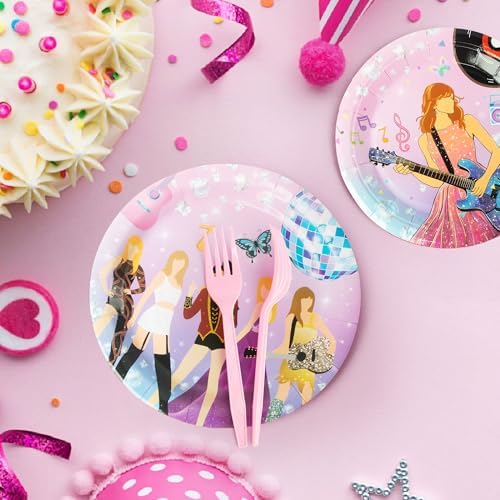 172pcs Music Star Birthday Party Decorations Set