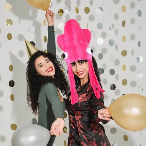 Beaupretty Cartoon Squid Hat for Halloween and Party