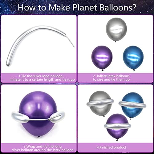 Galaxy Party Supplies for 20 Guests Space Theme Decor