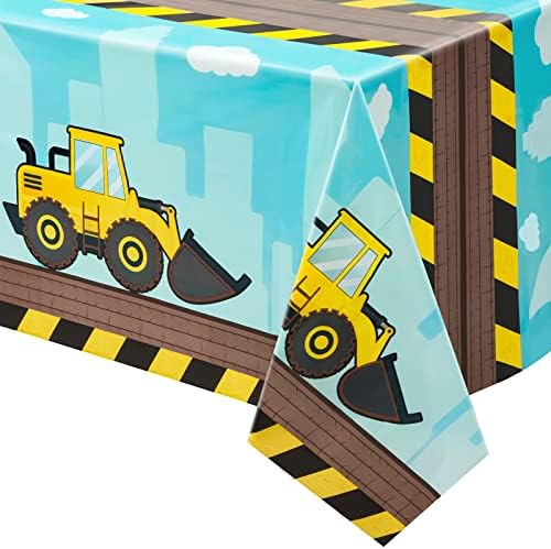 WERNNSAI Construction Tablecloth 54 x 108