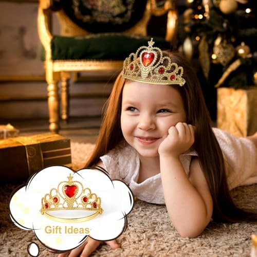 3pcs Birthday Tiara for Little Girls Princess Crown Set
