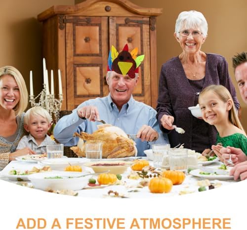 Adorable Turkey Headband for Thanksgiving Party