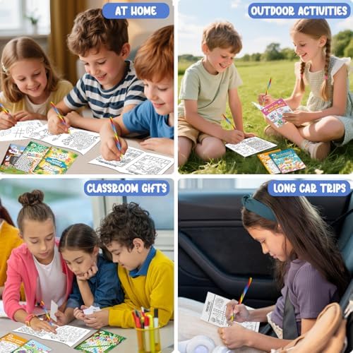 ZMLM 24 Activity Books Party Favors for Kids