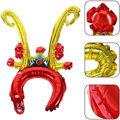 VOSAREA 50pcs Inflatable Cartoon Headbands for Kids