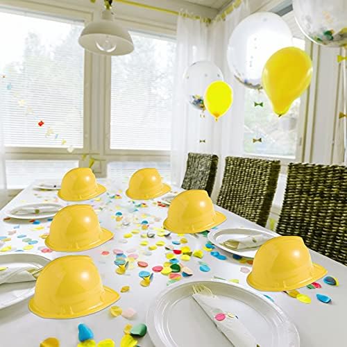 Gejoy 36 Piece Construction Hats for Kids Party Supplies
