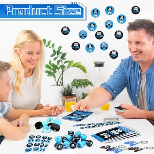 TecUnite 84 Pcs Video Game Party Favor Set