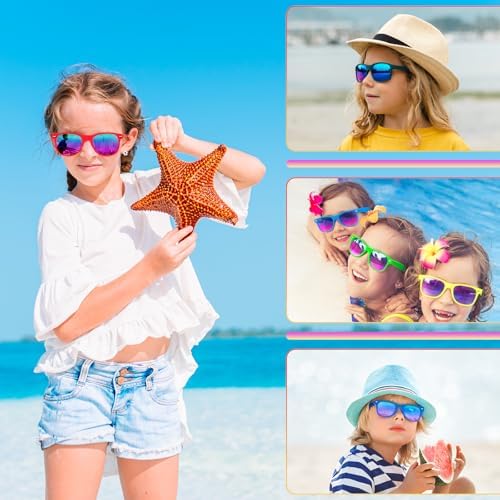 60 Pack Kids Sunglasses Party Favors for Summer Beach Pool Birthday Events