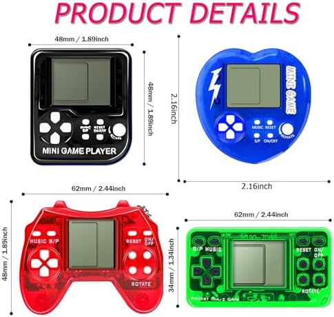 DOEA 12Pcs Video Game Party Favors for Kids