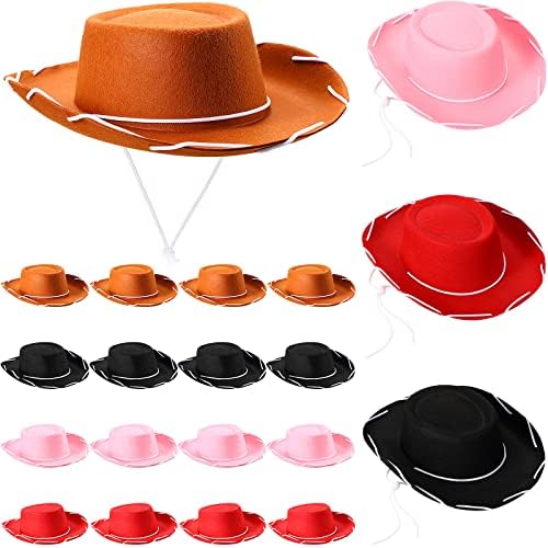 20 Pcs Kids Cowboy Hats for Western Costume Party Halloween Birthday