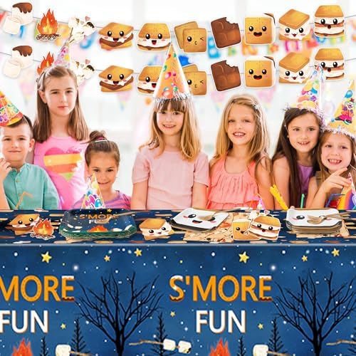 SMores Camping Party Set for 24 Guests