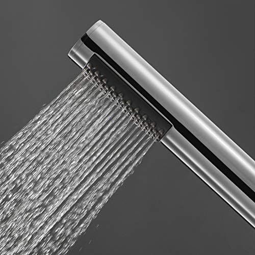 Round Brass Hand Shower Head with Rose Gold Finish