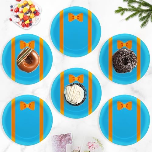 48PCS English Teacher Themed Paper Plates