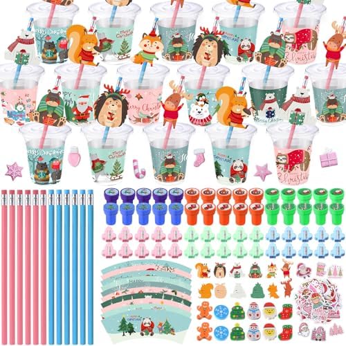 Pickmesh 30 Set Christmas Stationery Party Favors