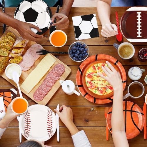 340 Pcs Sports Themed Birthday Party Decorations