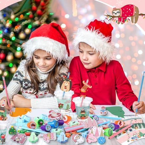 Pickmesh 30 Set Christmas Stationery Party Favors
