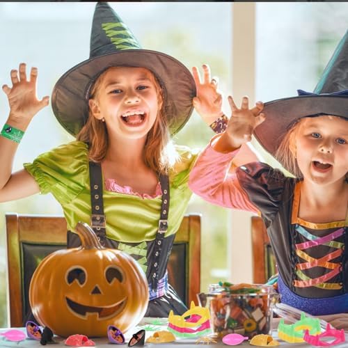 130pcs Halloween Party Toys Assortment for Kids