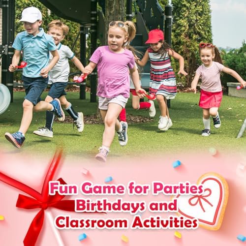 24 Piece Spoon Relay Race Game Set for Adults