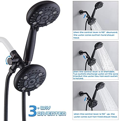 G Promise High Pressure Dual Shower Head Combo