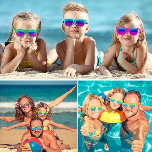 60 Pack Kids Sunglasses Party Favors for Summer Beach Pool Birthday Events