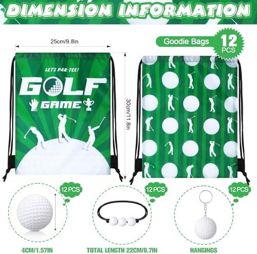 Poen 48 Pcs Golf Party Favors Set for Team