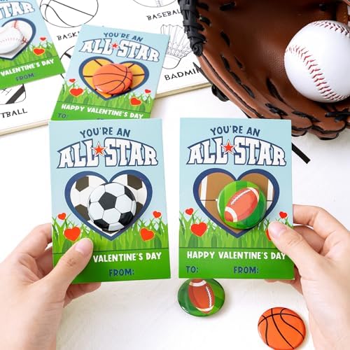Valentines Day Sports Gift Set - 36 Pieces