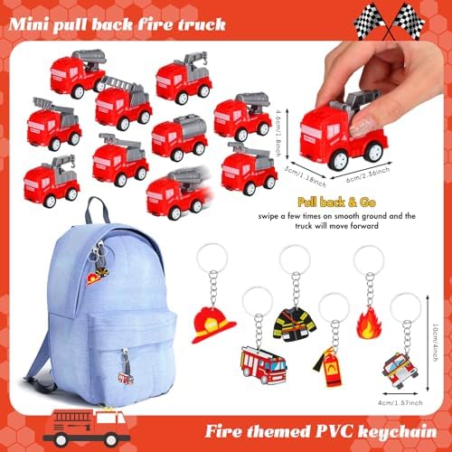 HyDren Firefighter Party Favor Set 171 Pcs