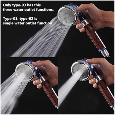NATTCO High Pressure Saving Handheld Showerhead