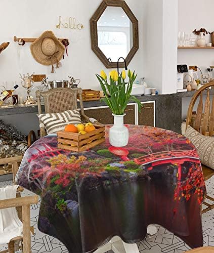 ZOE GARDEN Square Waterproof Tablecloth