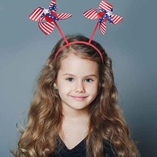 KESYOO 2pcs Independence Day Headband Hair Hoops Party Accessories