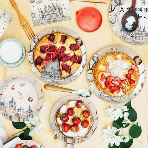 180PCS Magical Wizard Party Tableware Set