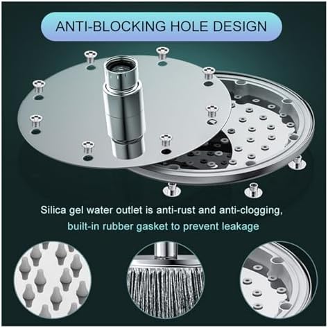 NATTCO 68 Inch Chrome Handheld Shower Head