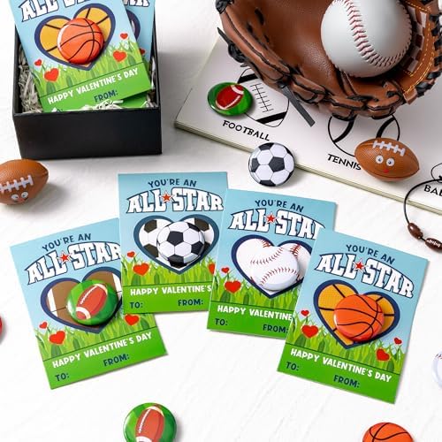Valentines Day Sports Gift Set - 36 Pieces