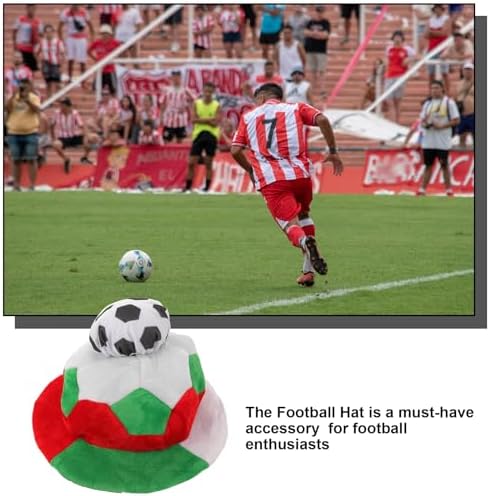 LUOZZY Soccer Party Hats Football Festival Celebration Headwear