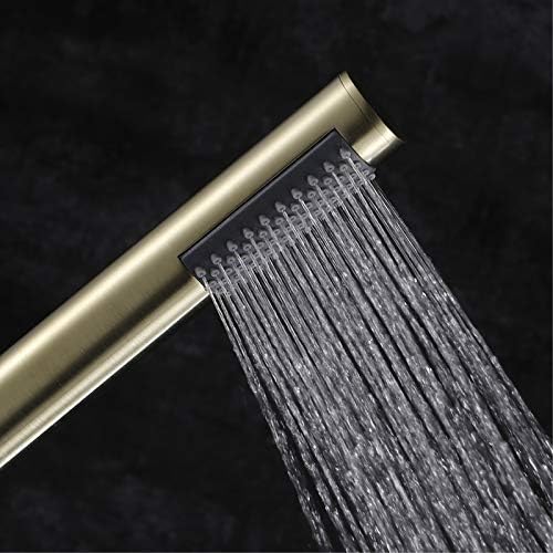 UWEREBFM High Pressure Rain Spray Brass Handheld Shower Head Universal G12 Connect