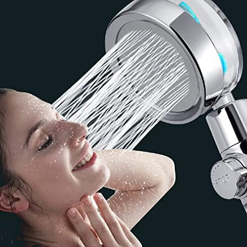 Vphom Hydro Jet High Pressure Handheld Shower Head Turbo Fan Kit