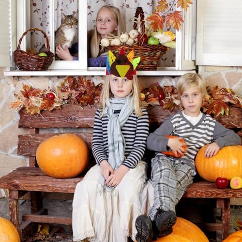Adorable Turkey Headband for Thanksgiving Party