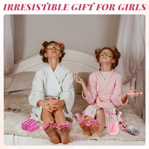12 Sets Spa Sleepover Party Supplies for Girls