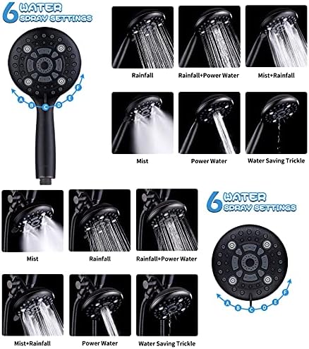 G Promise High Pressure Dual Shower Head Combo